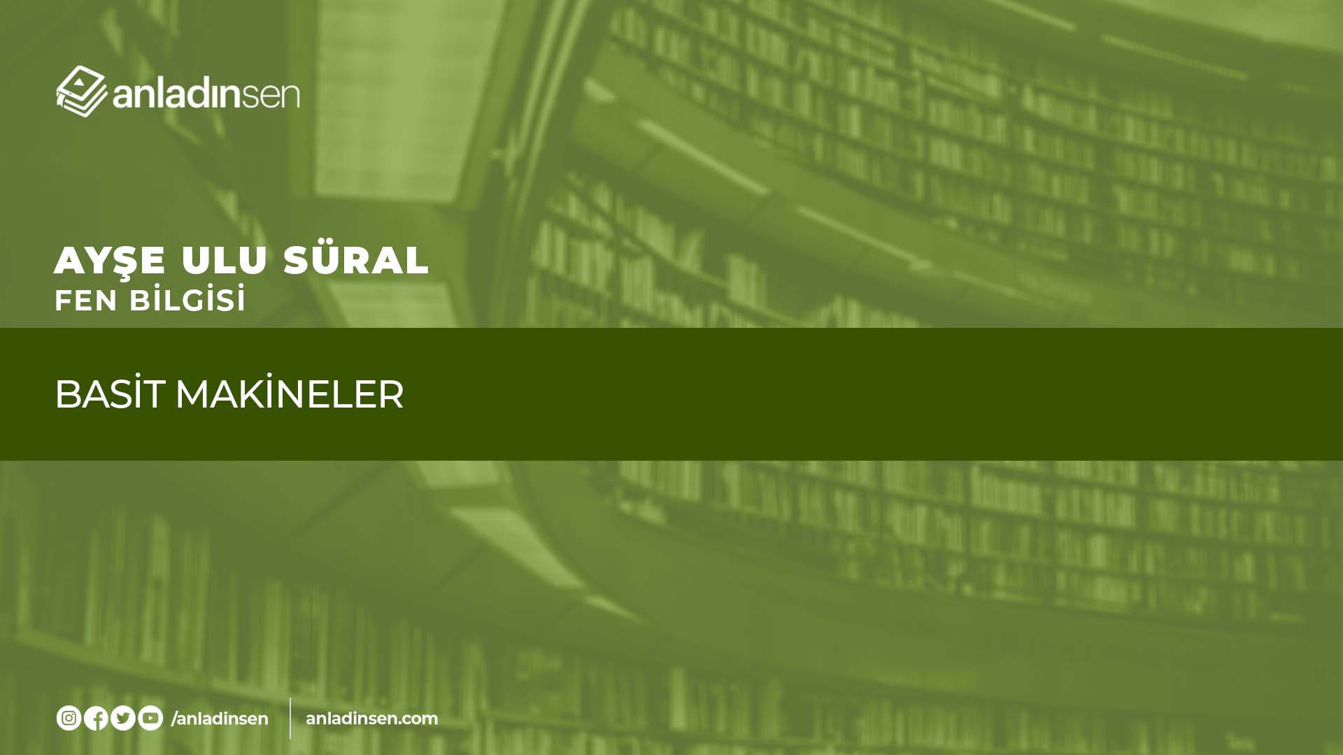 BASİT MAKİNELER